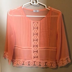 Tobi See-Through Shirt